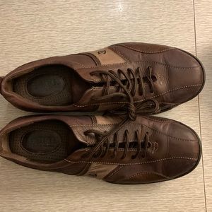 Born Men's Allegheny II Brown Leather Casual Sneakers Size 11.5